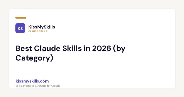 Best Claude Skills in 2026: 25 Skills Worth Installing (by Category)