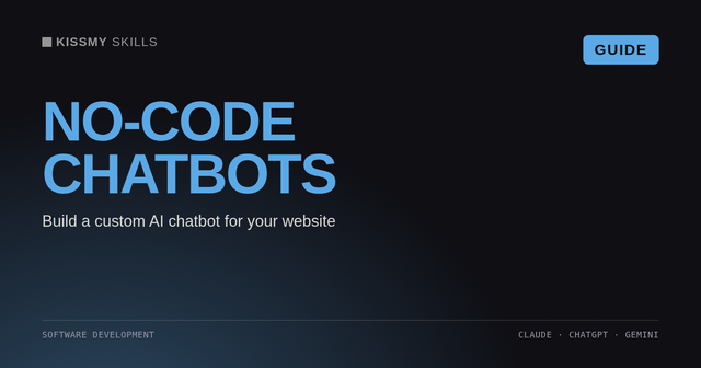 ウェブサイト用カスタムAIチャットボットの作り方(ノーコードガイド)