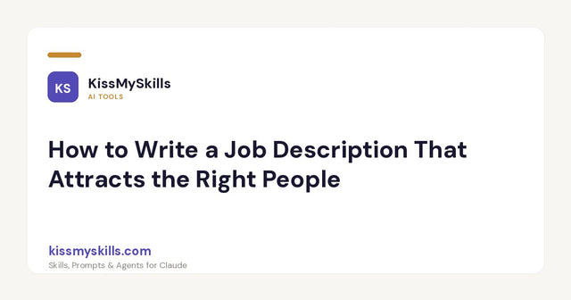 Come scrivere una descrizione del lavoro che attiri le persone giuste
