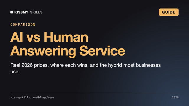 AI-Telefonservice vs. menschlicher Telefonservice: Welcher passt zu Ihrem Unternehmen?