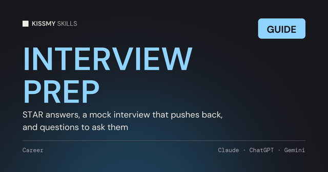 How to Use Claude for Job Interview Prep: STAR Answers and Mock Interviews