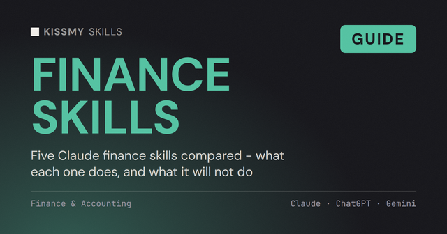 I migliori Skills di Claude per CFO e team finanziari (2026)