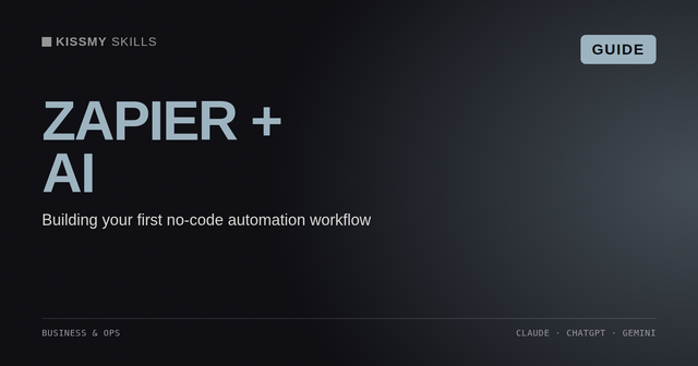 Zapier + AI: Crea il tuo primo flusso di automazione senza codice