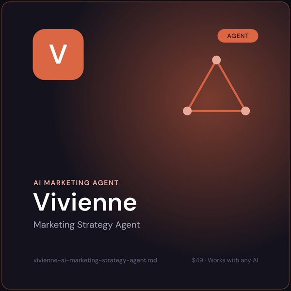 Vivienne — AI Marketing Strategy Agent cover