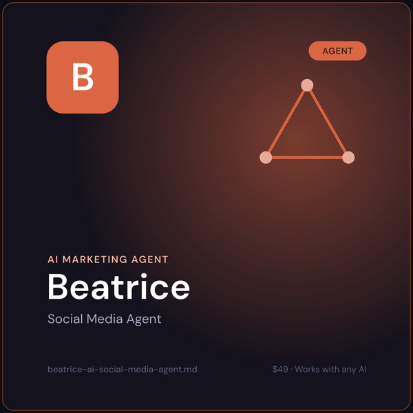 Beatrice — AI Social Media Agent cover