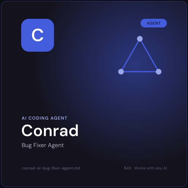 Conrad — AI Bug Fixer Agent cover