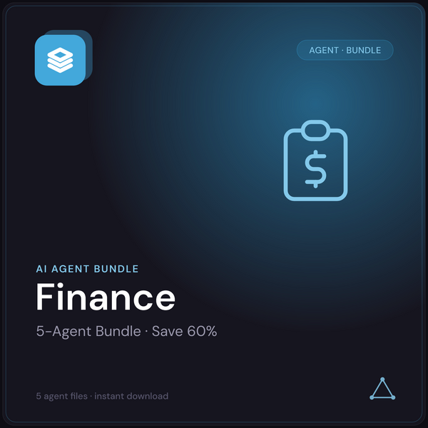 Finance Agent Bundle — All 5 AI Finance Agents