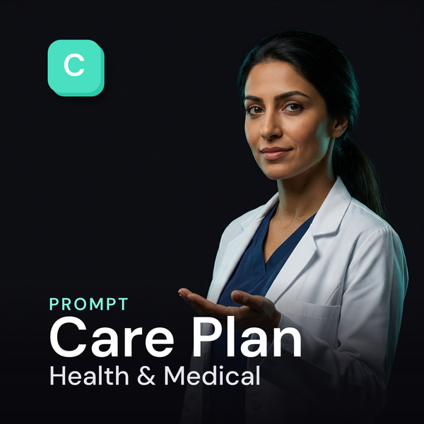 Care Plan — Health & Medical Prompt