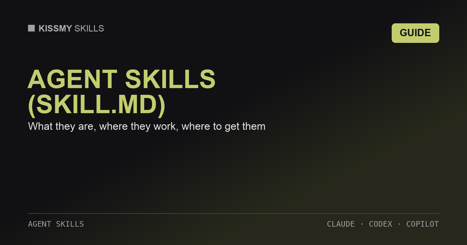 Agent Skills: What SKILL.md Is, Where It Works, and Where to Get Them (2026)