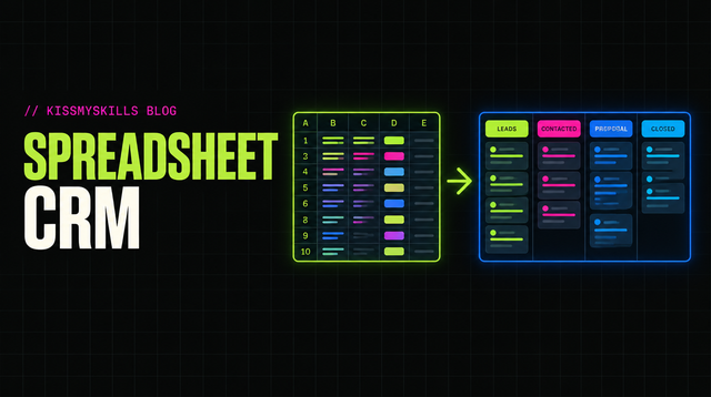 CRM en Google Sheets: plantilla gratuita y cuándo pasar a otra opción
