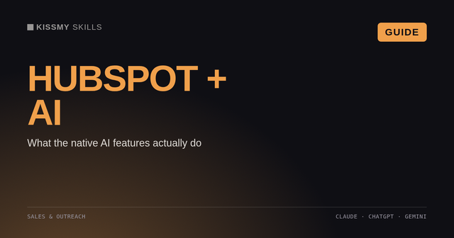 HubSpot + AI: cosa fanno realmente le funzionalità AI native