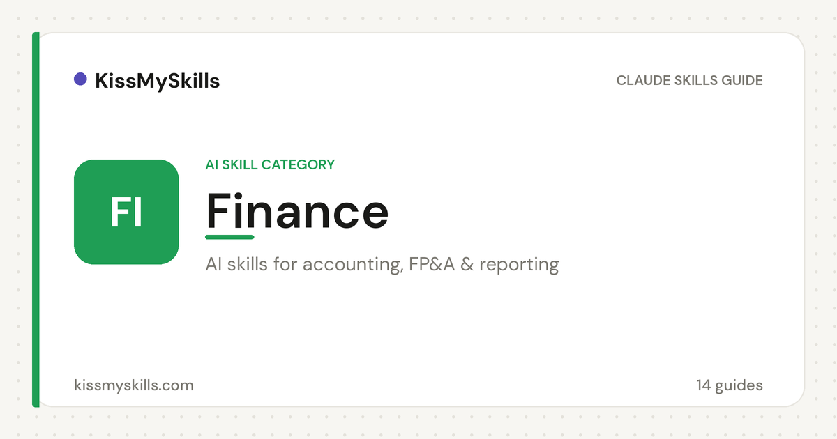 How to Use Claude for Cash Flow Forecasting: The Bruno Skill Guide | KissMySkills