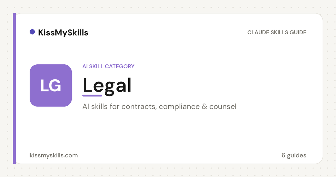 How to Use Claude for GDPR Compliance: The Nina Skill Guide | KissMySkills