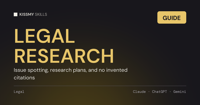How to Use Claude for Legal Research Without Fake Citations