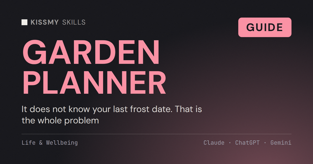 How to Use Claude as a Garden Planner: The Ruben Skill Guide