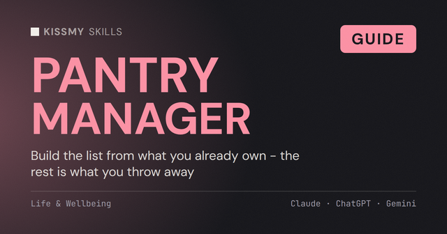 How to Use Claude as a Grocery & Pantry Manager: The Margot Skill Guide