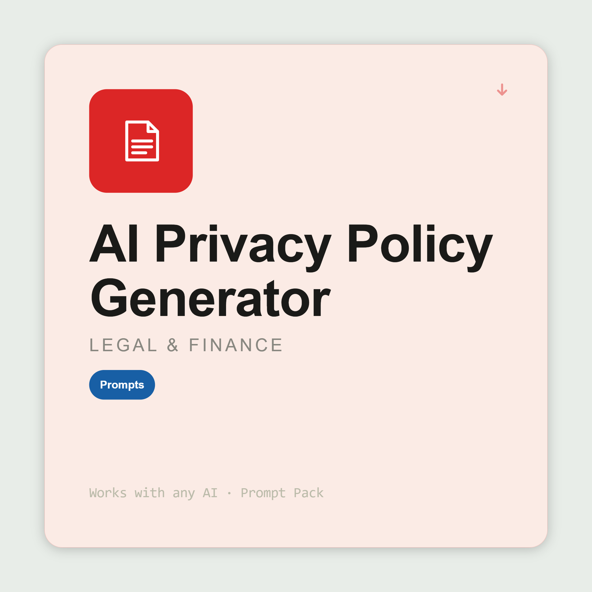 AI Privacy Policy Generator