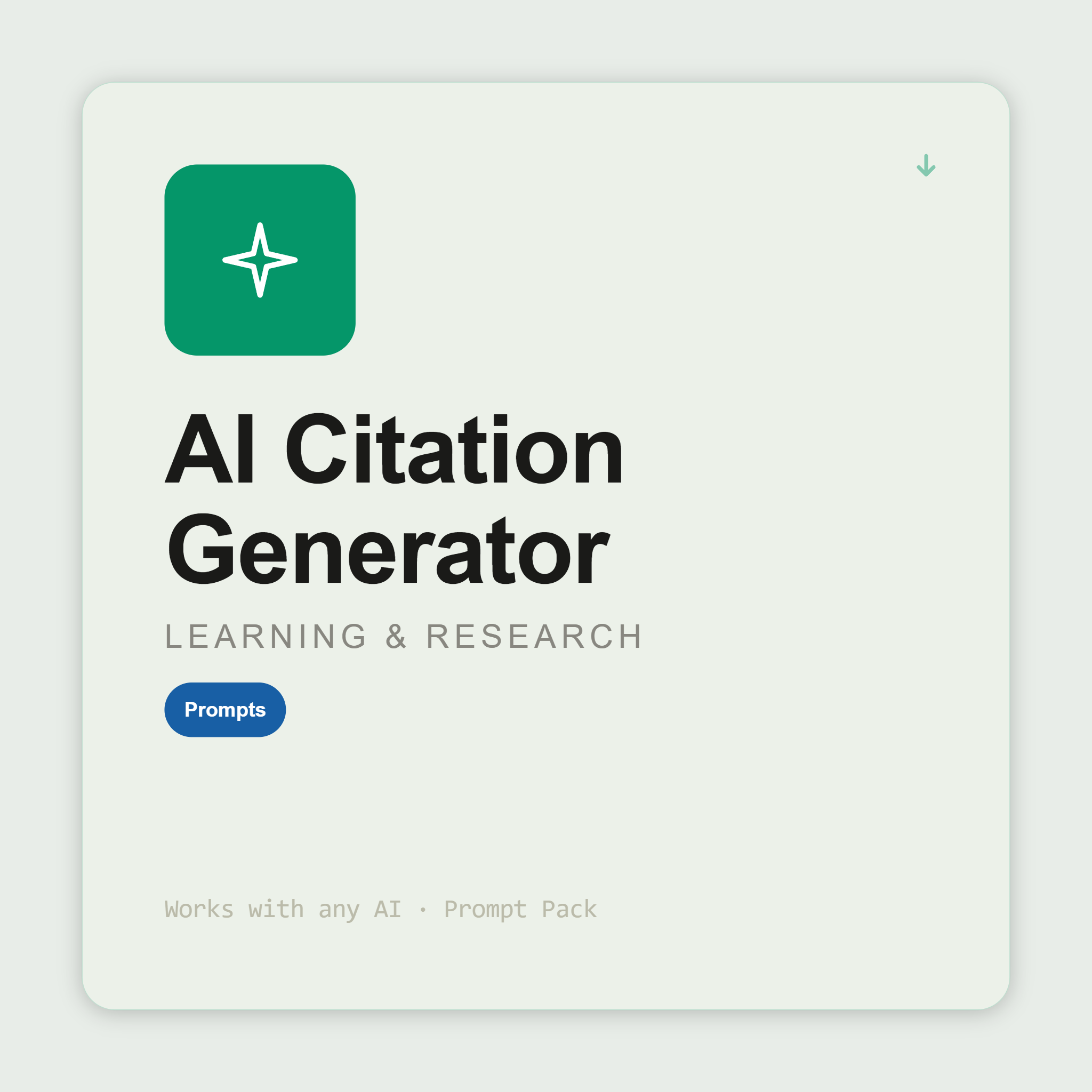 Format citations in APA, MLA, Harvard, Chicago, OSCOLA — in-text and reference list — with missing info flags. Works with Claude & ChatGPT. Instant use.