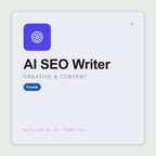 Write SEO-optimised articles — title tag, featured snippet block, FAQ schema, internal links — structured for search intent. Works with Claude & ChatGPT.