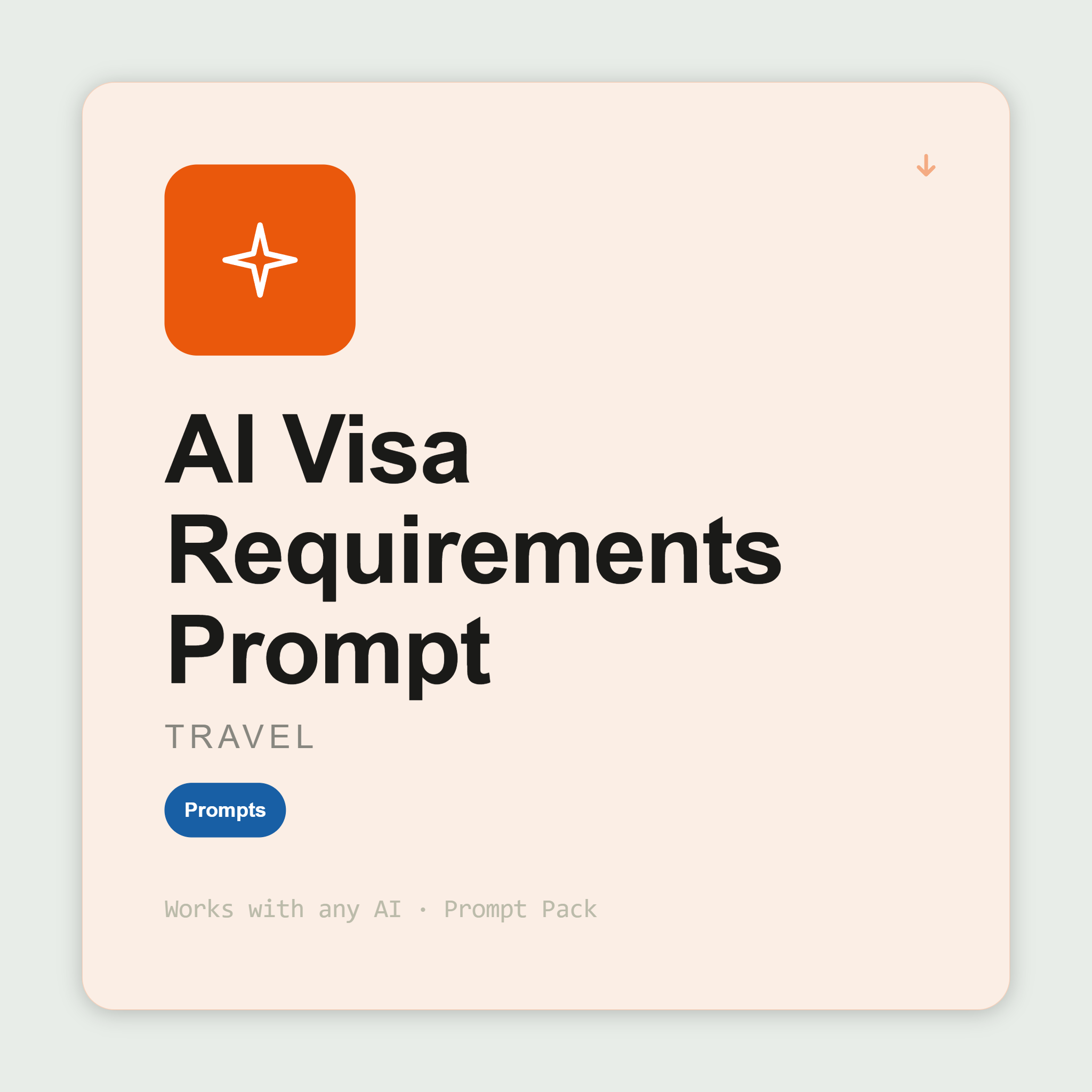 Structure visa research — checklist, process, documents, refusal reasons — for any nationality and destination. Verify at official sources. Works with Claude & ChatGPT.