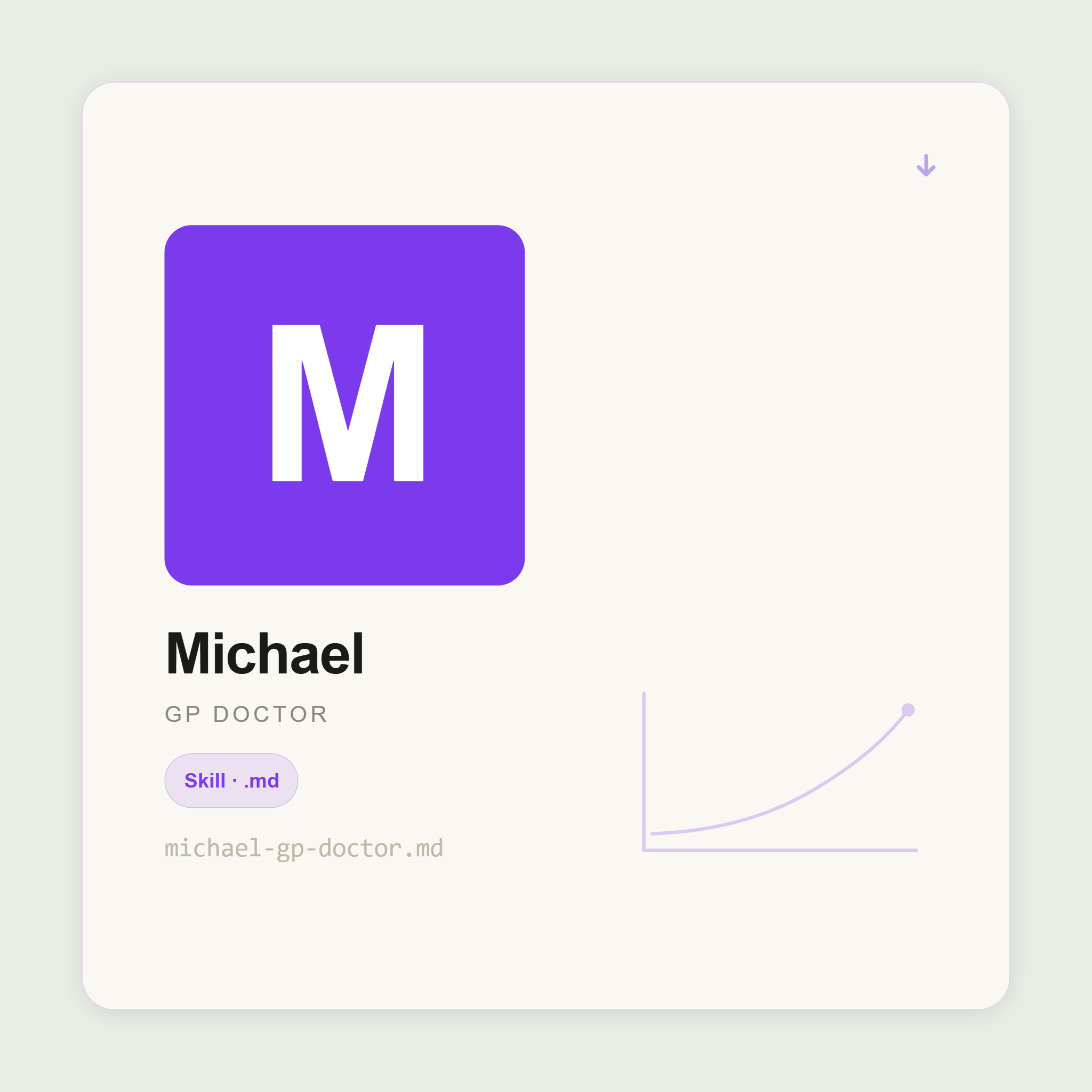 Michael drafts referral letters, medical reports, patient correspondence, and NICE summaries inside Claude. For qualified GPs and physicians. Draft for review always.