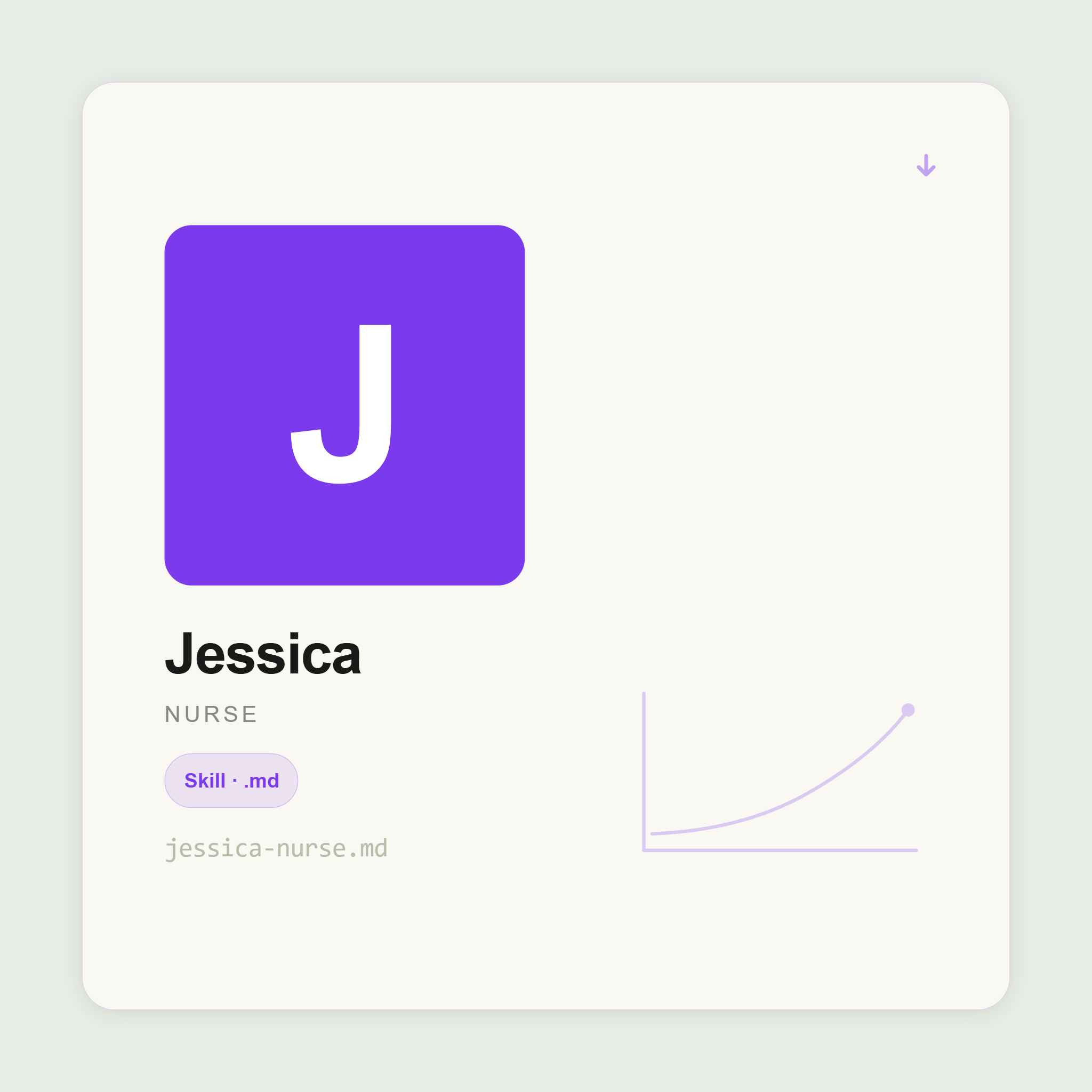Jessica drafts care plans, SBAR handovers, patient education, safeguarding referrals, and NMC revalidation evidence inside Claude. For registered nurses only.