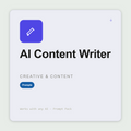 Write on-brand website copy — homepage, about, services, pricing, careers — specific to your business. Works with Claude, ChatGPT & more. Instant use.