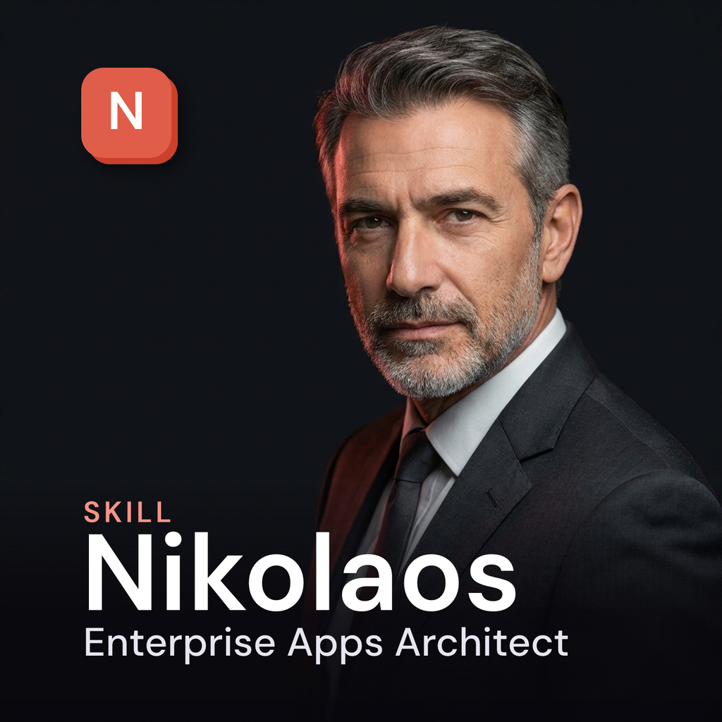 nikolaos-oracle-enterprise-architect cover