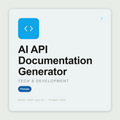 AI API Documentation Generator