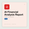 AI Financial Analysis Report