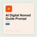 Evaluate nomad destinations — internet, coworking, cost of living, visa options, honest downsides — as places to work, not just visit. Works with Claude & ChatGPT.