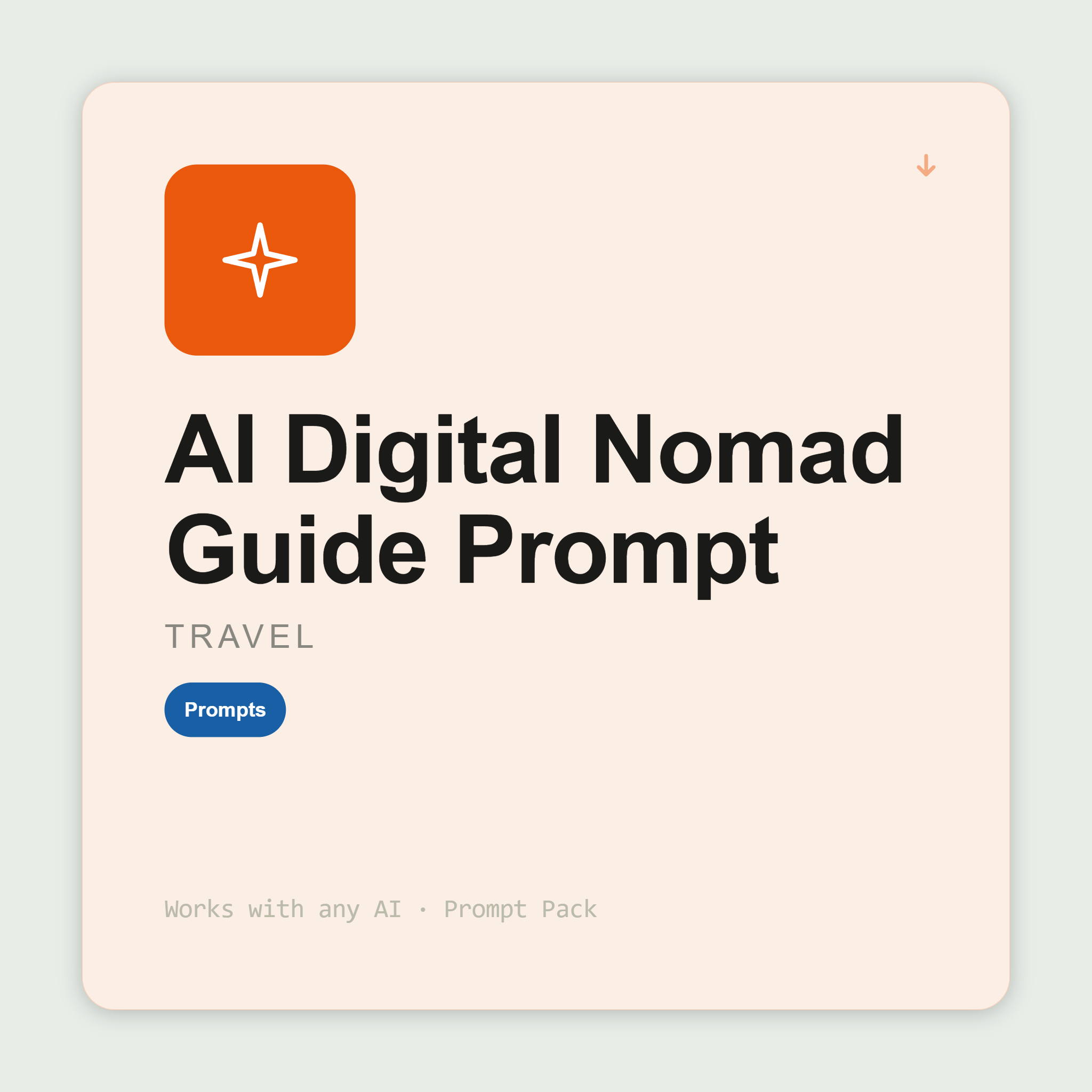 Evaluate nomad destinations — internet, coworking, cost of living, visa options, honest downsides — as places to work, not just visit. Works with Claude & ChatGPT.