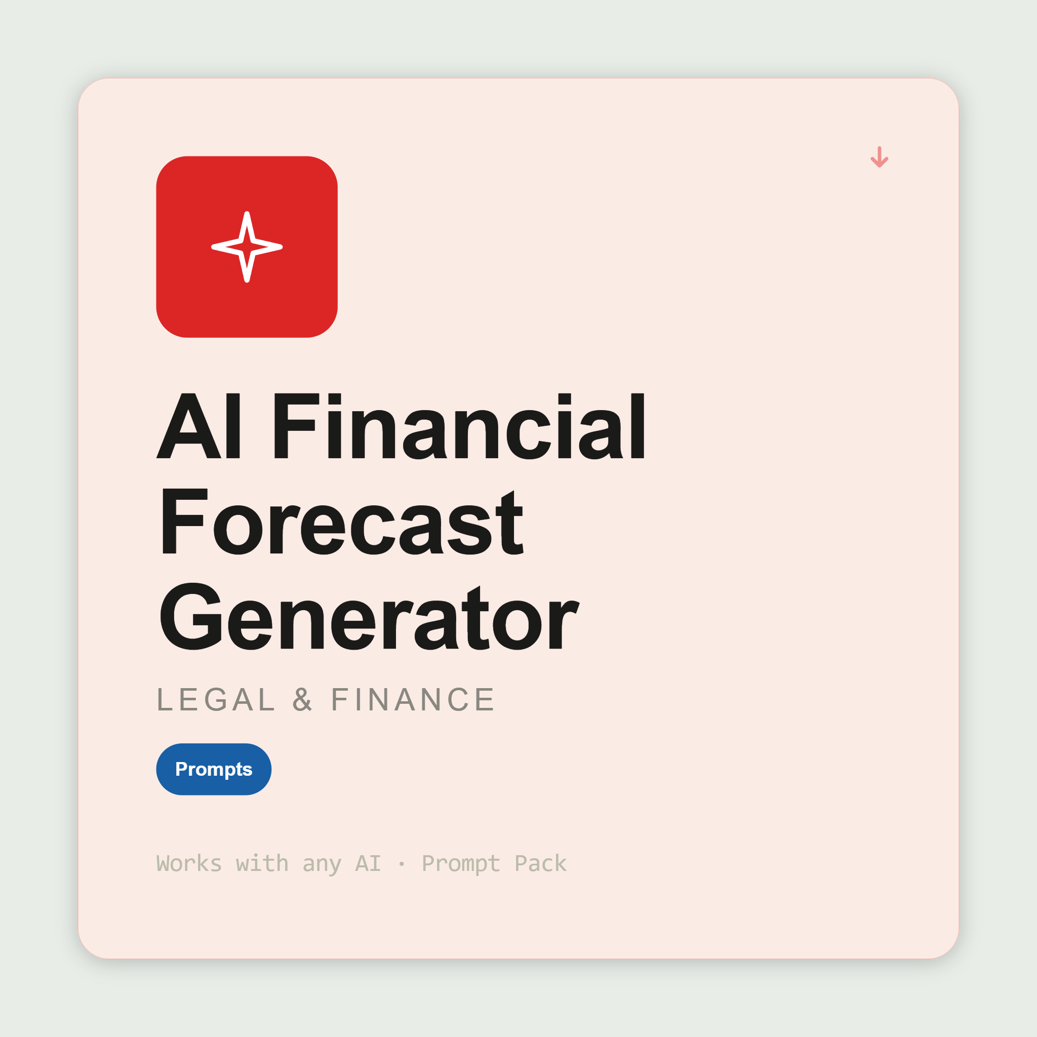 AI Financial Forecast Generator