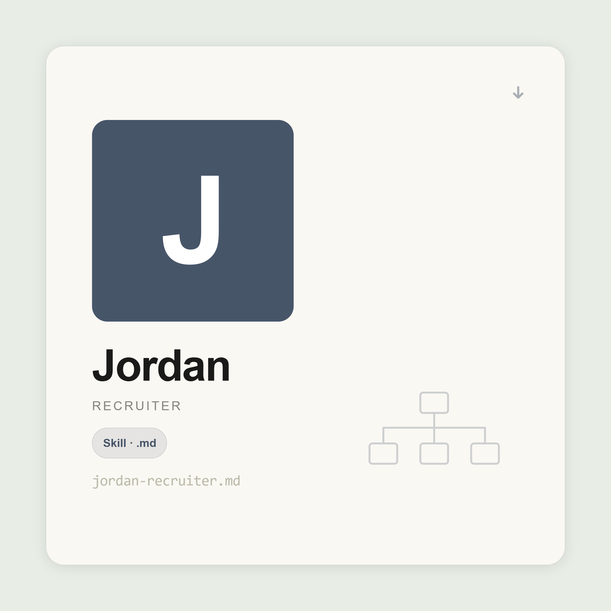 Jordan writes job descriptions, candidate outreach, STAR interview questions, and offer letters inside Claude. Great recruiting starts with great documents.