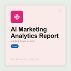 Turn raw marketing data into a structured report — findings, root-cause analysis, prioritised actions. Works with Claude & ChatGPT. Instant use.