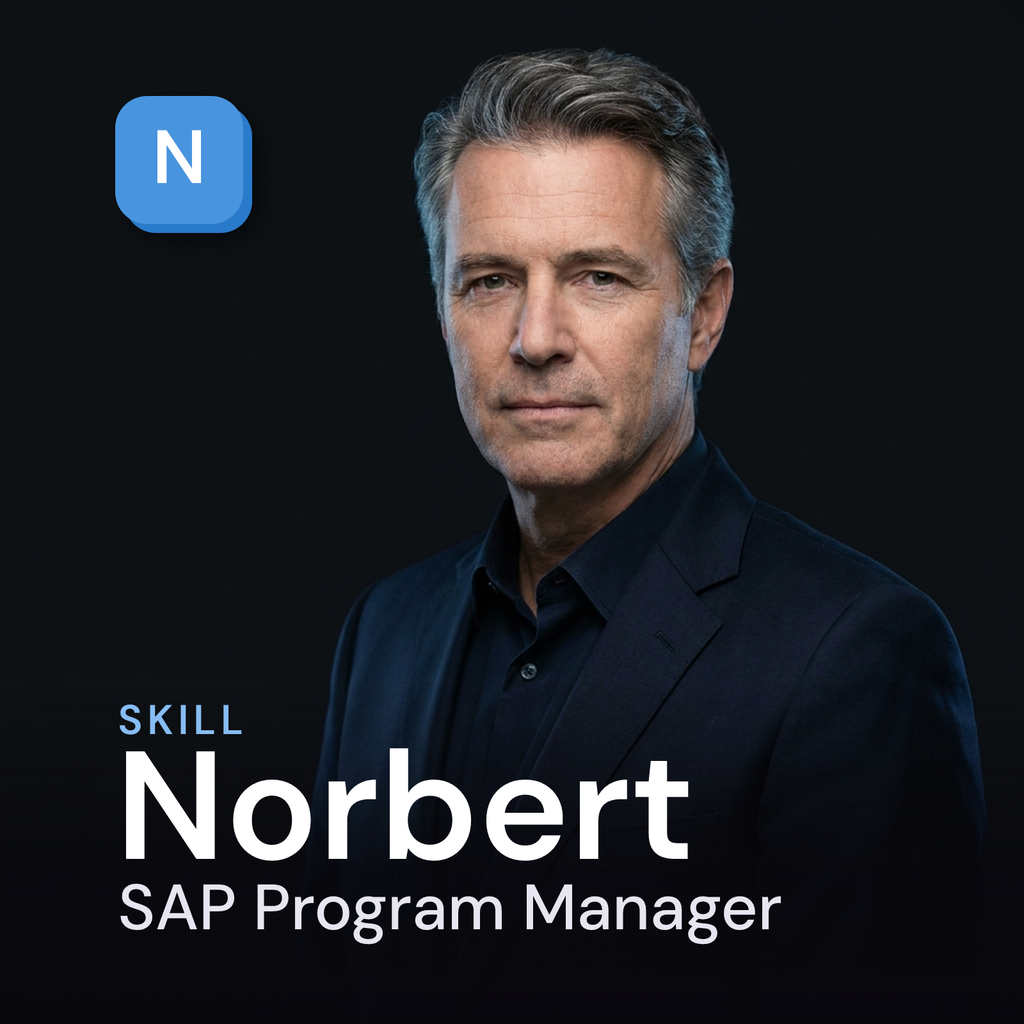 norbert-sap-program-manager cover