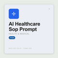 Healthcare SOP Prompt