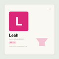 Leah builds sales playbooks, battlecards, onboarding programmes, and training content inside Claude. Every rep sells like the best rep. Ramp time cut in half.