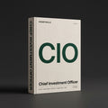Chief Investment Officer Claude skill by KissMySkills, pale bone plaster cover with the monogram CIO