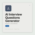 Build structured interview kits — competency questions, scorecards, probes, red flags — that predict performance. Works with Claude & ChatGPT. Instant use.