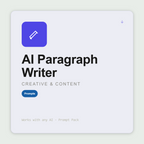 Turn bullets and rough notes into polished paragraphs — tight, standard, or expanded — in your voice. Works with Claude, ChatGPT & more. Instant use.