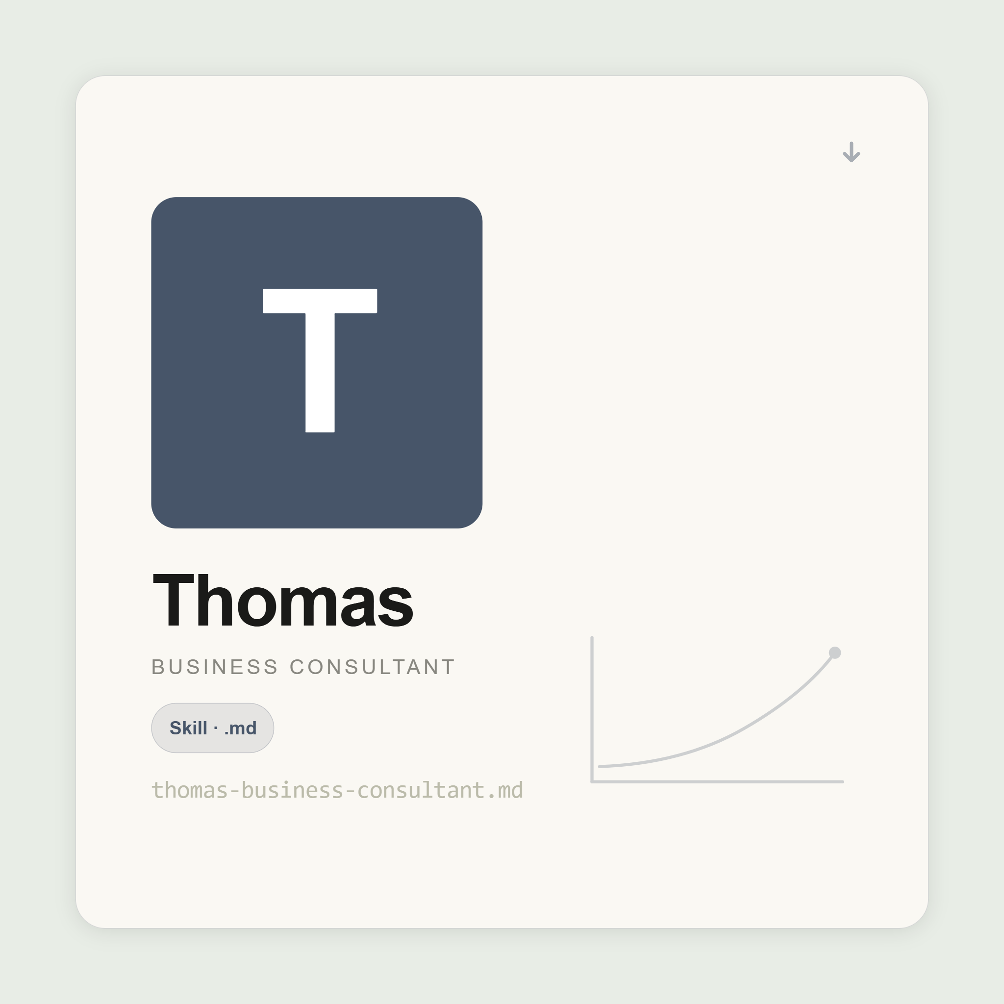 Thomas structures problems, builds business cases, and produces consulting-grade decks inside Claude. MECE thinking. Pyramid Principle. Client-ready output.
