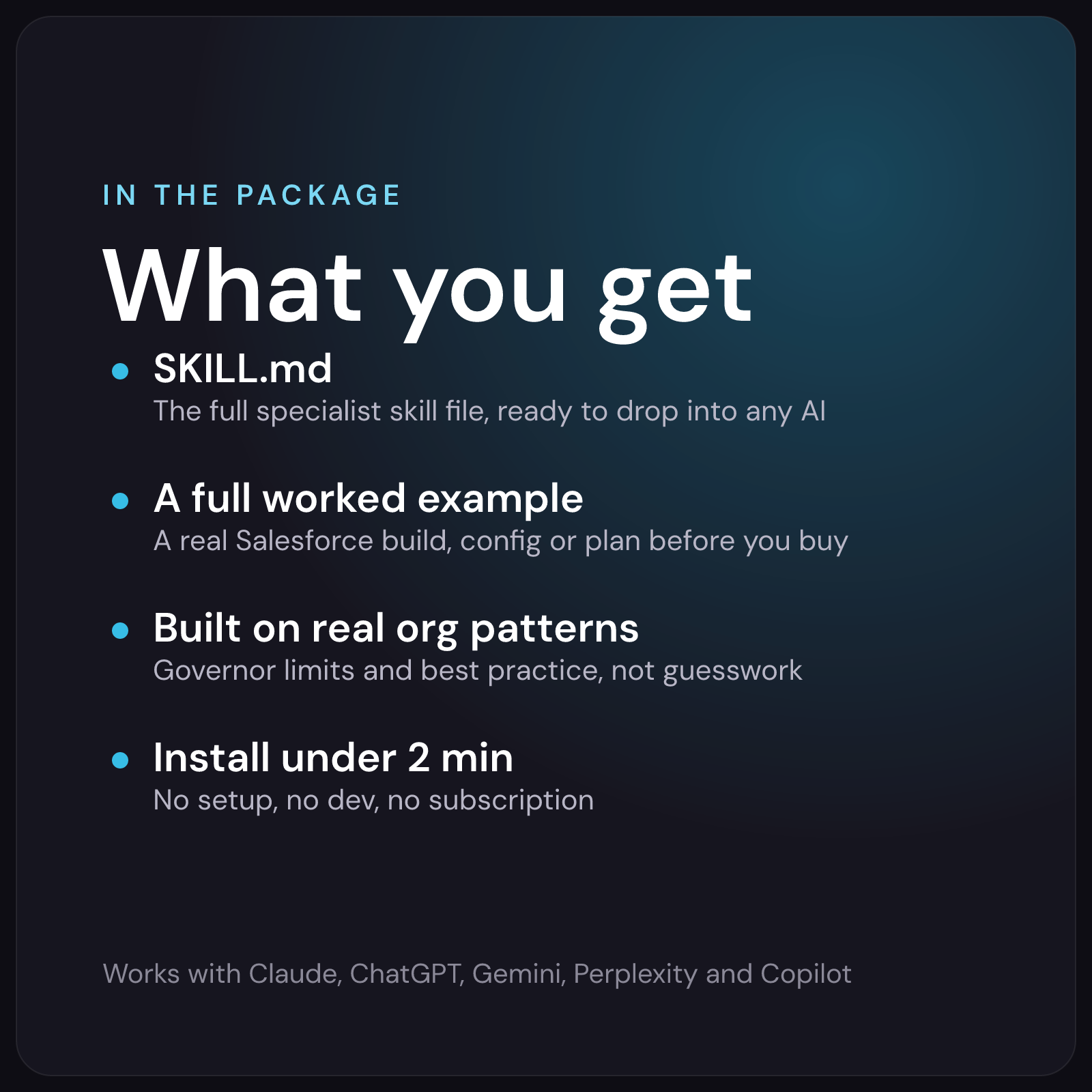KissMySkills skill package