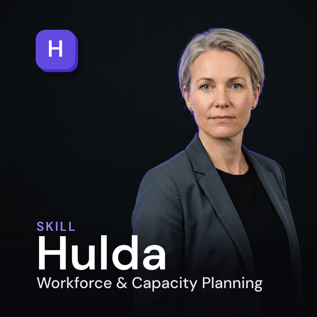 Hulda - Workforce & Capacity Planning