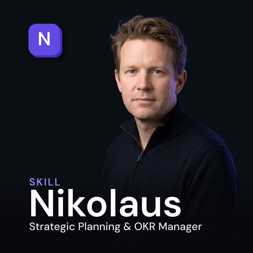 Nikolaus - Strategic Planning & OKR Manager