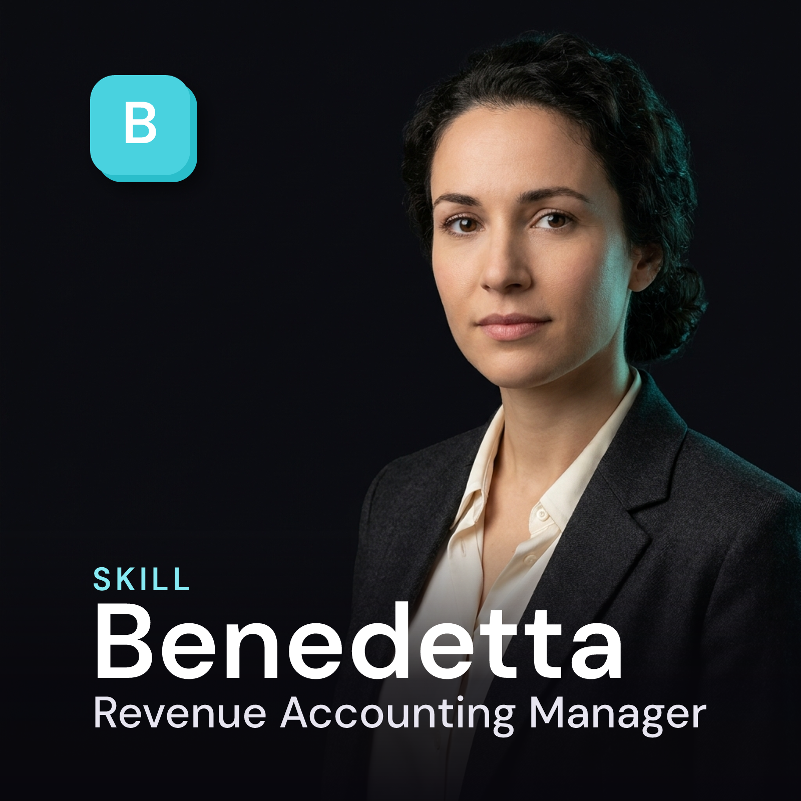 Benedetta Revenue Accounting Manager AI skill cover