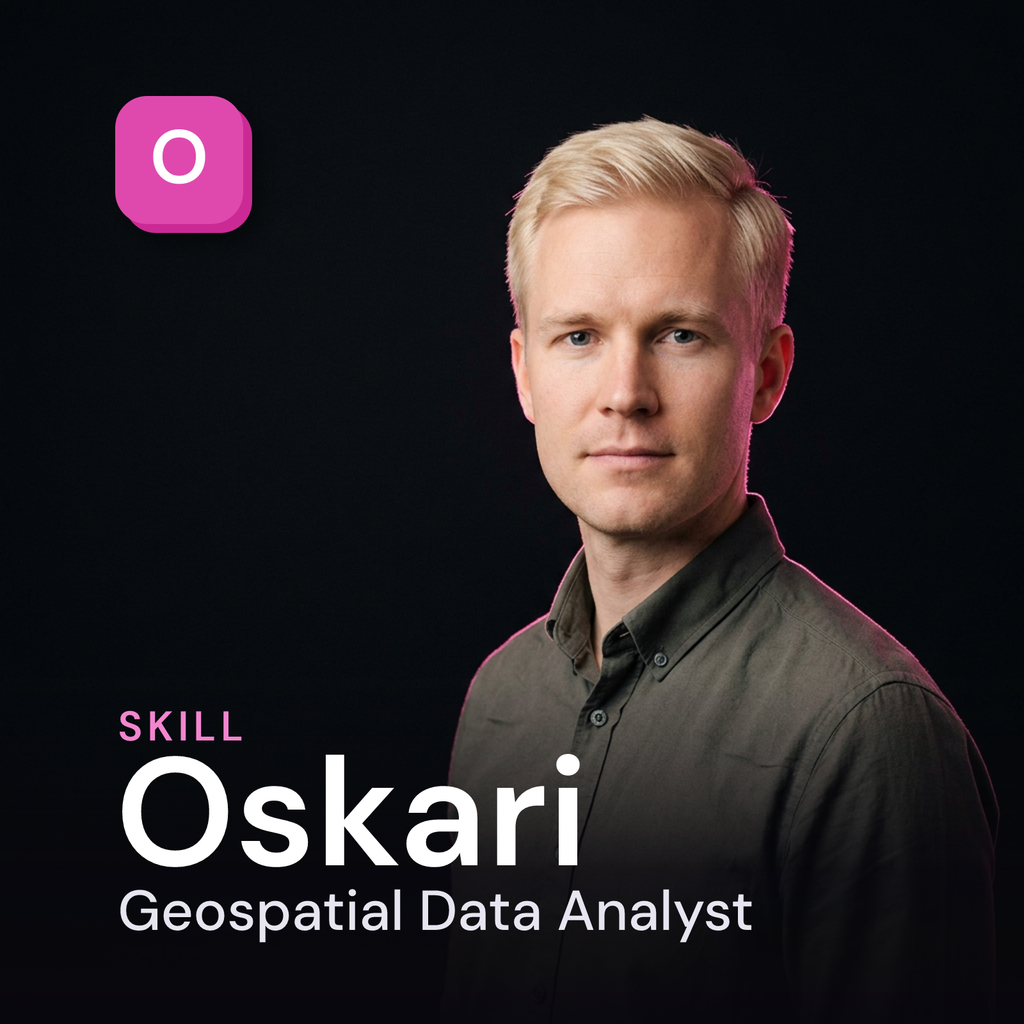Oskari - Geospatial Data Analyst