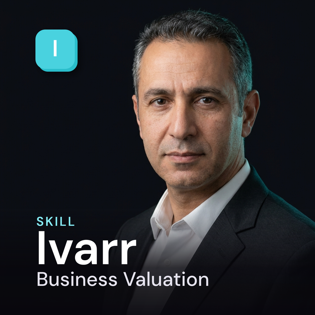 Ivarr Business Valuation AI skill cover