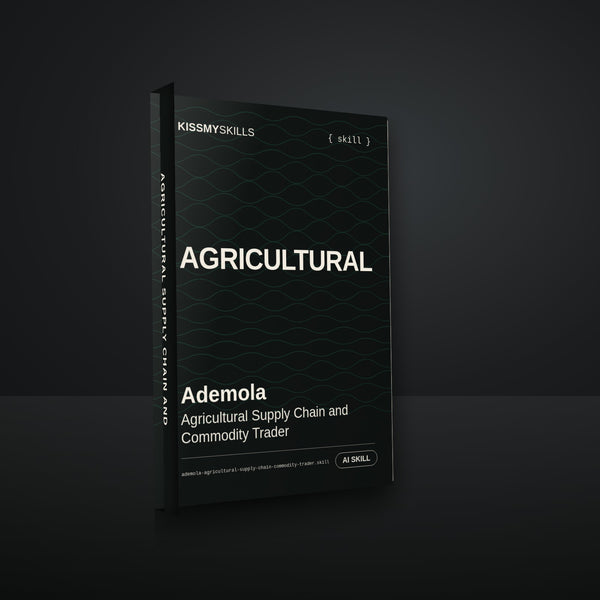 Ademola - Agricultural Supply Chain & Commodity Trader AI Skill cover