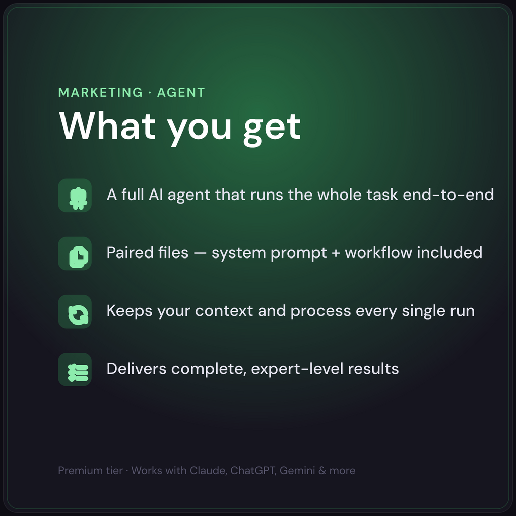 Zbigniew — AI Lead Qualification & Deal Scoring Agent — what's included